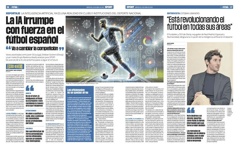 Entrevista_Esteban Granero_IA_Sport